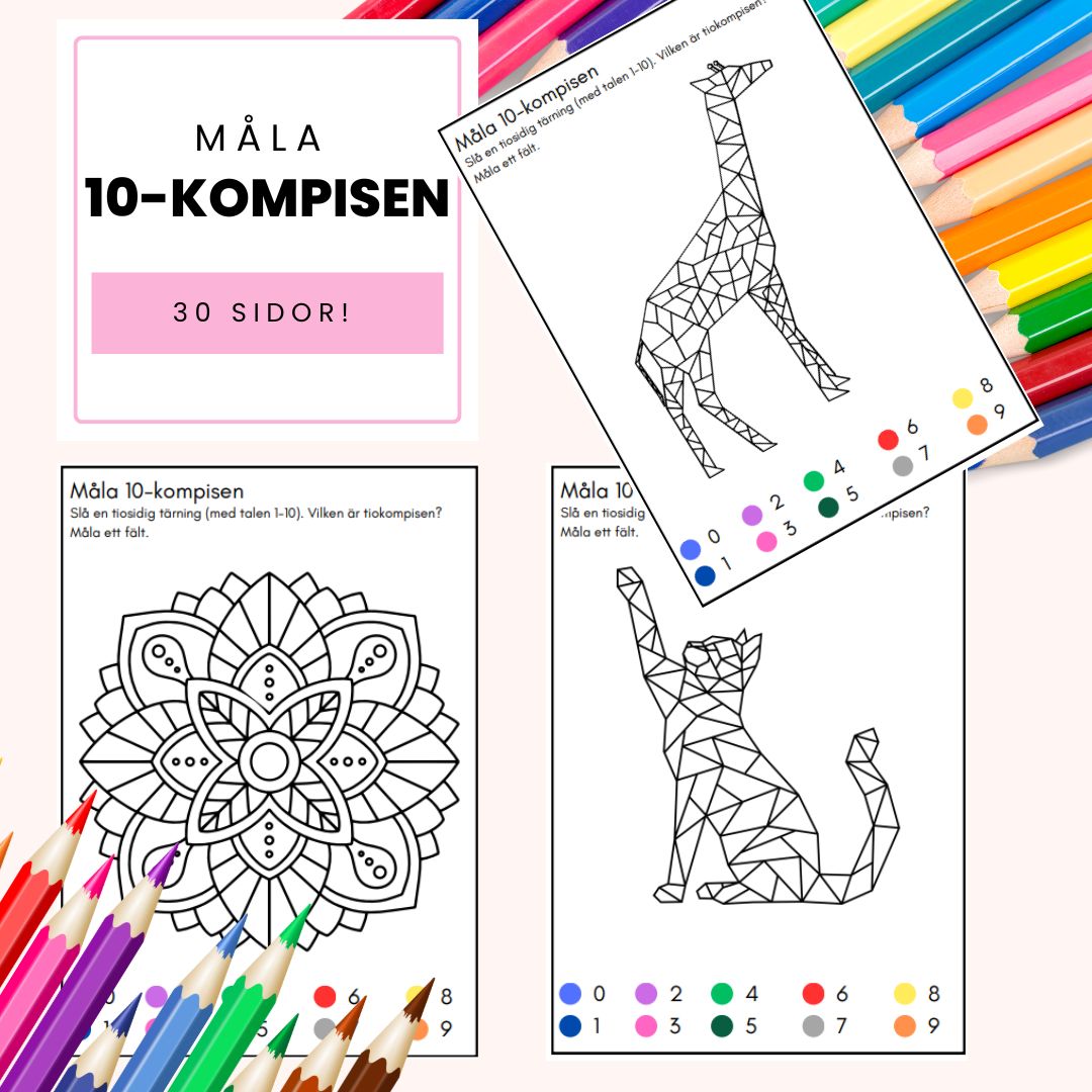 Måla 10-kompisen
