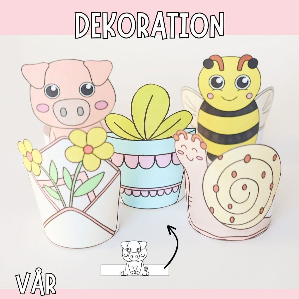 Dekorationer – vårpyssel