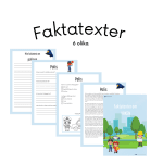 Faktatexter om yrken (6 olika) - bild 2