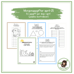 Morgonuppgifter april- 25 - bild 1