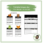 Faktablad skogens djur - bild 1