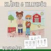 Tillägg klippdockor - Bondgård