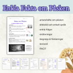 Enkla Fakta om Påsken: arbetshäfte - bild 1