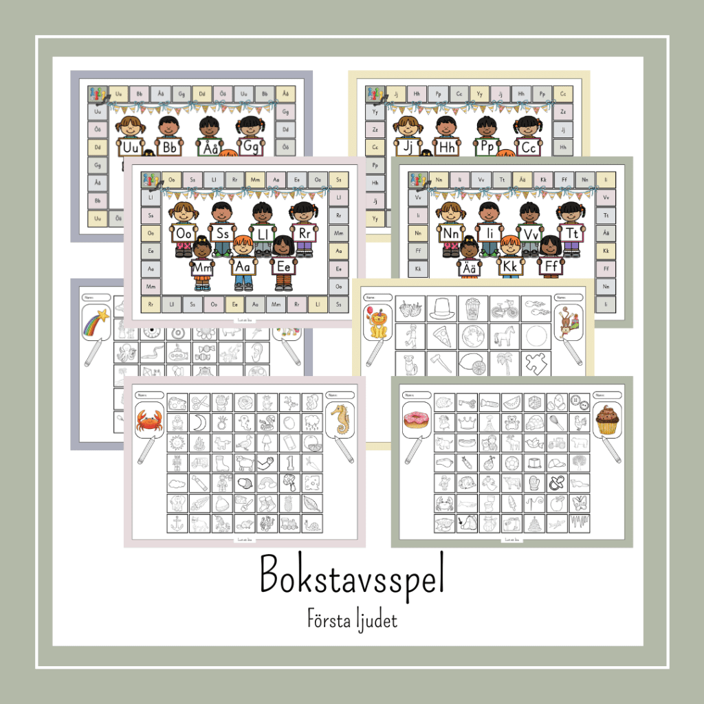 Paket med Bokstavsspel