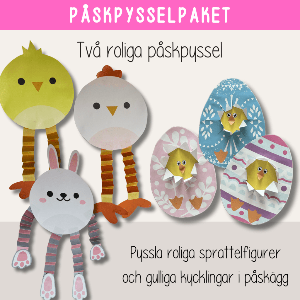 Påsk – Pysselpaket – Påskpyssel
