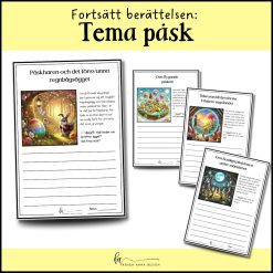 Fortsätt berättelsen - tema påsk