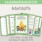 Valborg – Valborgsmässoafton – Fira våren med detta arbetshäfte med läsförståelse i tre olika nivåer - bild 1