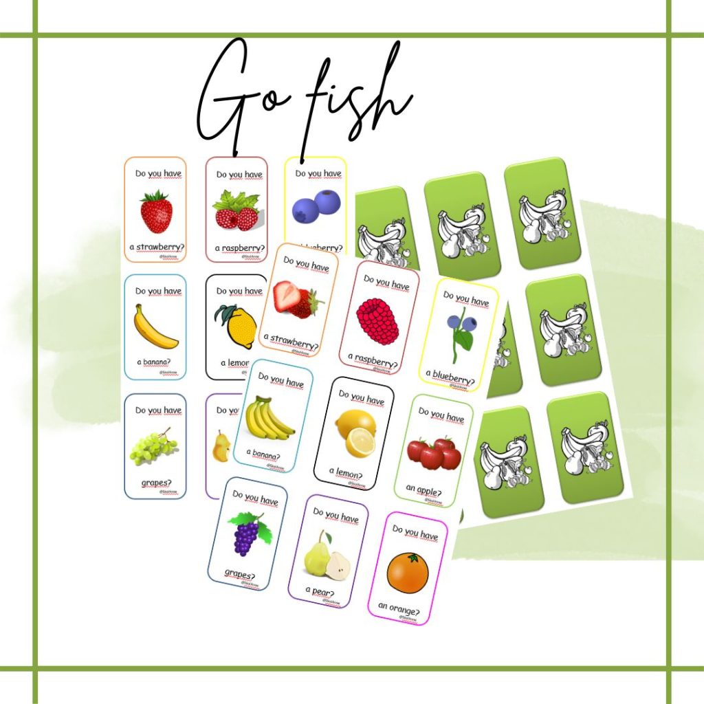 Go fish – fruits and berries