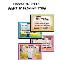 Tounge Twisters - Practise pronunciation