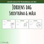 Jordens Dag – Skrivträna och måla - bild 3