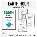 Earth Hour: Målarbilder - bild 1