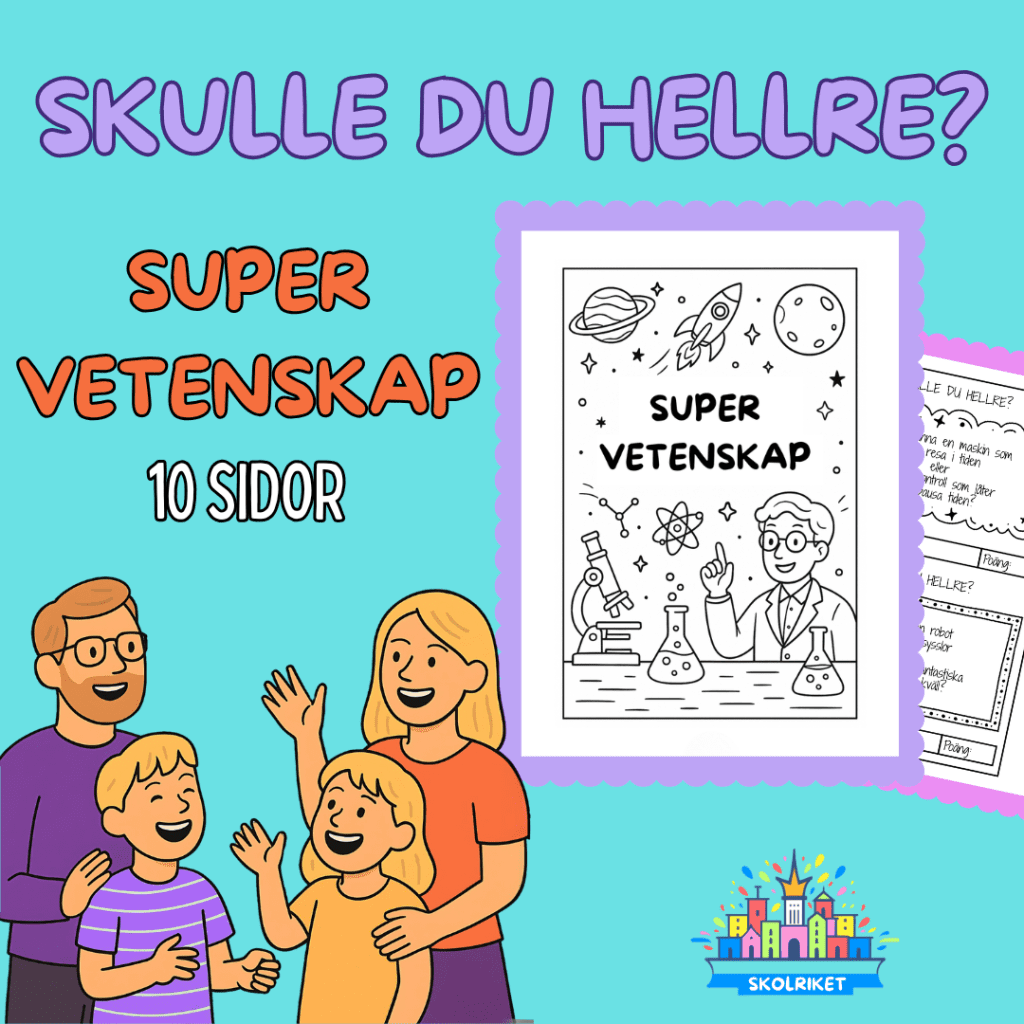 Skulle du hellre? – Super Vetenskap