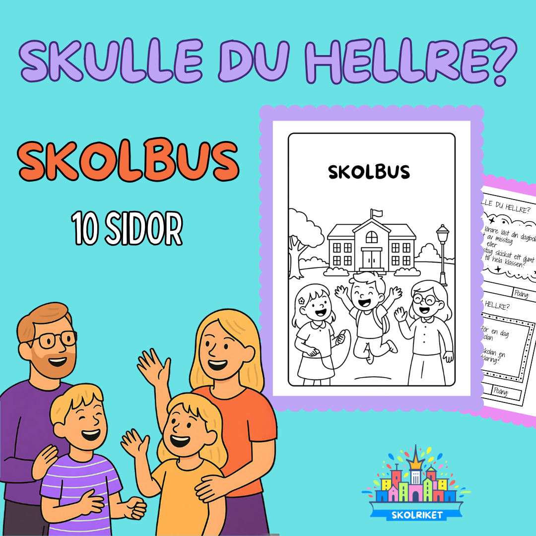 Skulle du hellre? - Skolbus