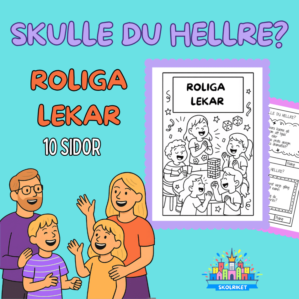 Skulle du hellre? – Roliga Lekar