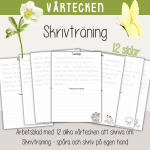 Vår – Läs- och skrivpaket med vårtema. Läsförståelse och skrivträning - bild 2