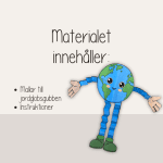 Jordens dag – Pyssla en jordglobsgubbe – Earth day - bild 2