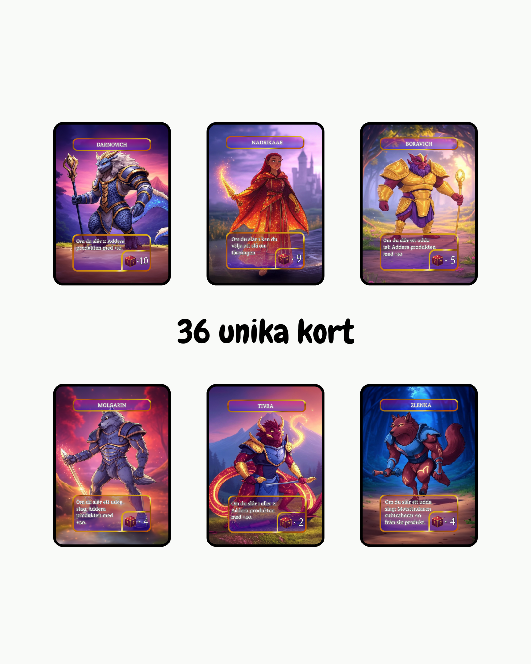 Summagon Multiplikation - Endast lek med effekter