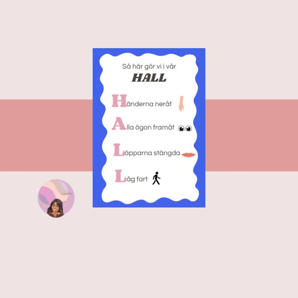 Så här gör vi i vår HALL