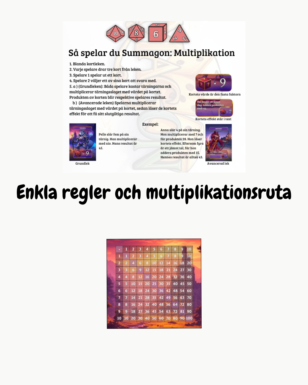 Summagon - Multiplikaiton (komplett)