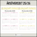 Lärarkalender / Kalender för skolpersonal 25/26 - bild 3