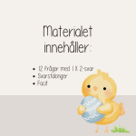 Påsk – Tipspromenad med påsktema - bild 3