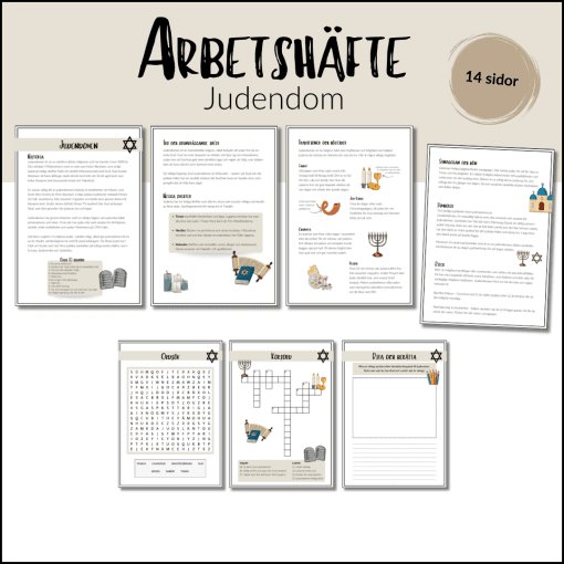 Arbetshäfte: Judendom, kristendom och islam