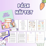 Påskhäftet – Rolig aktivitetsbok med påsktema! - bild 1