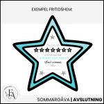 Stjärnmedalj (turkos) | Till sommaravslutningen - bild 3