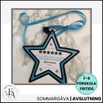 Stjärnmedalj (turkos) | Till sommaravslutningen - bild 2