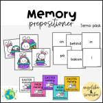 Påskmemory – Prepositioner - bild 1