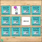 Påskmemory – Prepositioner - bild 2