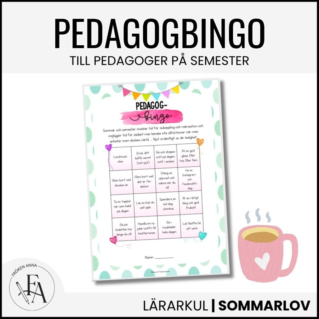 Pedagogbingo