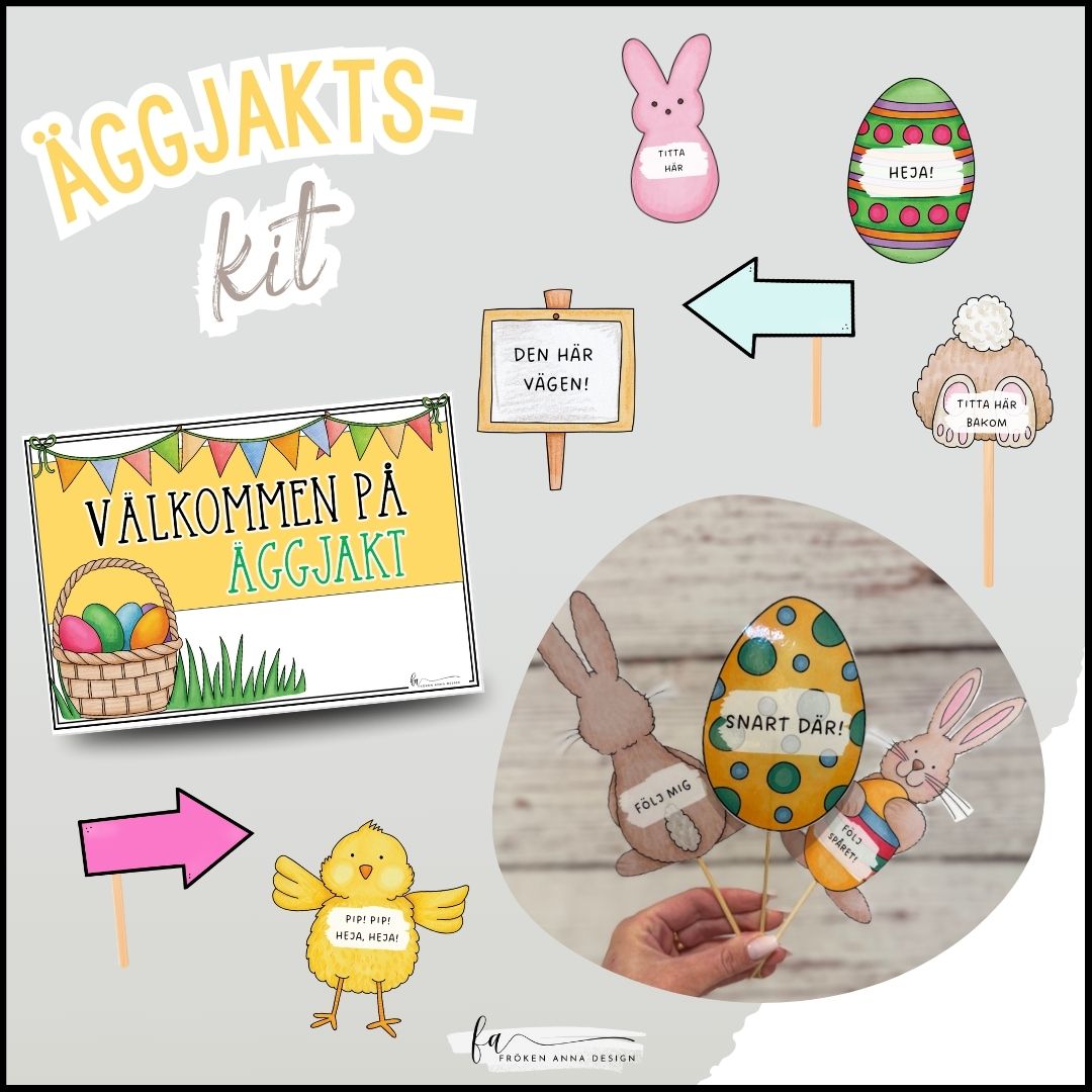 Äggjakt - Komplett kit
