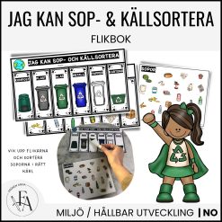 Jag kan sop- och källsortera | Flikbok om sopsortering