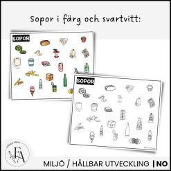 Jag kan sop- och källsortera | Flikbok om sopsortering