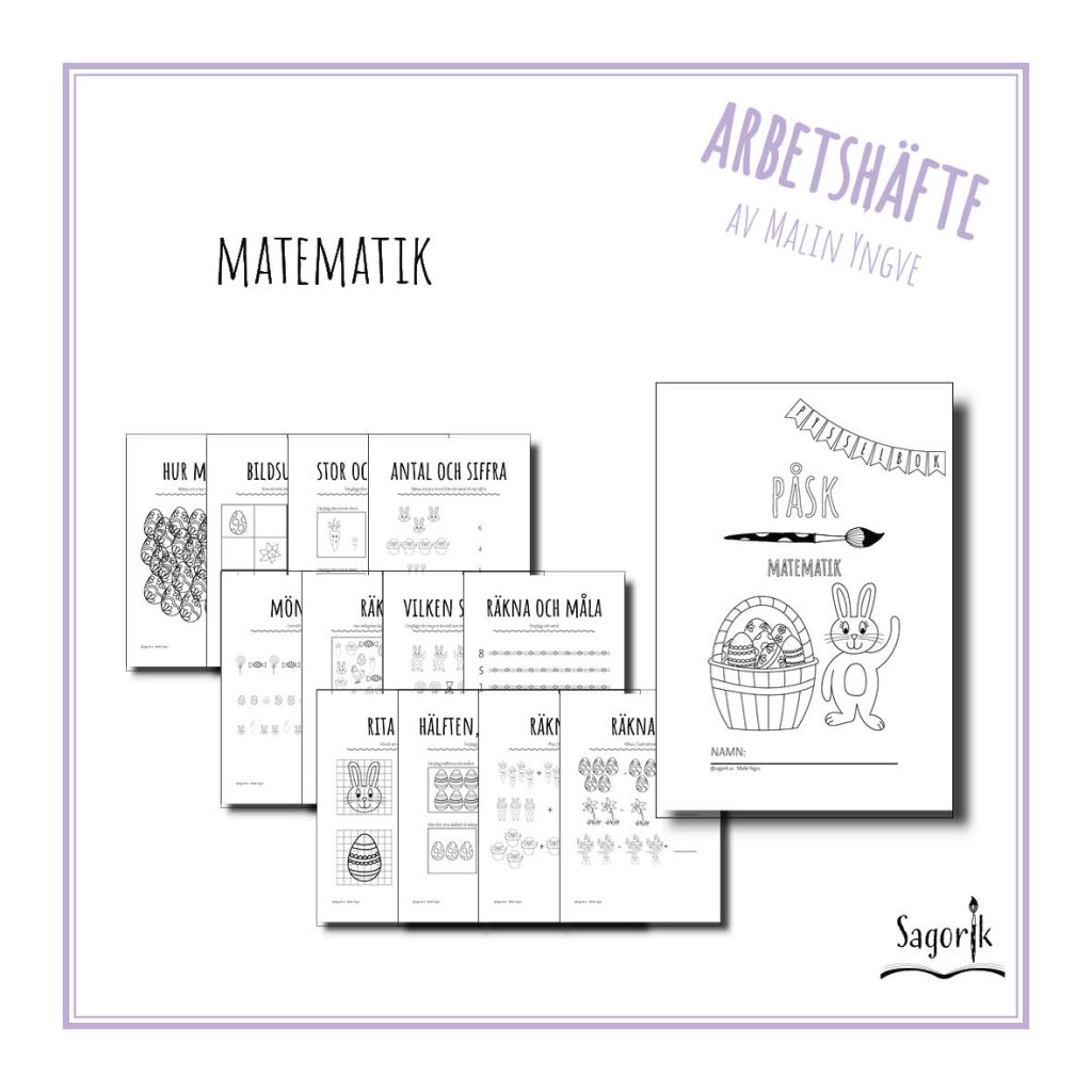 Arbetshäfte Påsk matematik