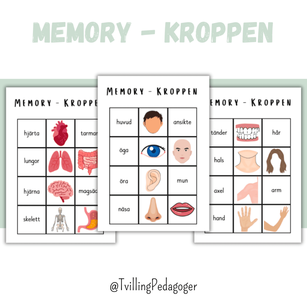 Memory – kroppen