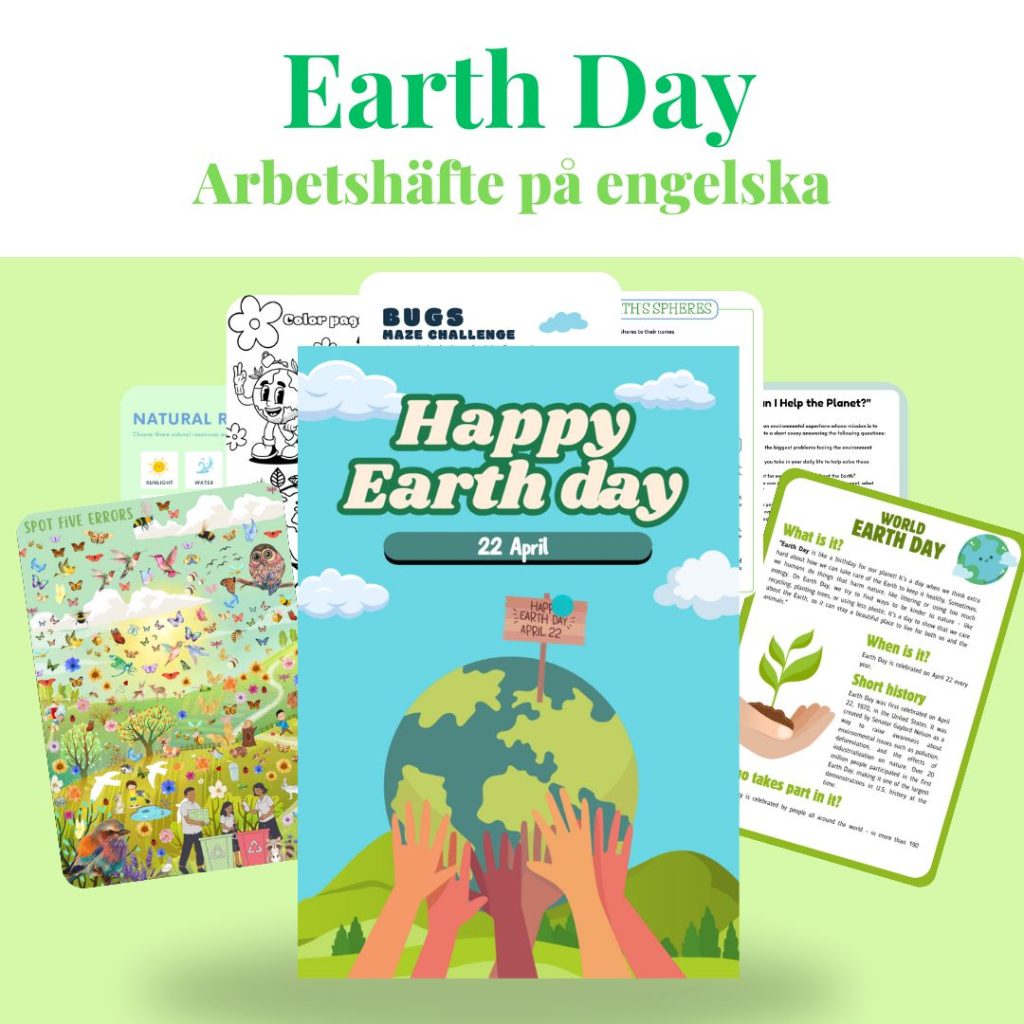 Arbetshäfte – Earth Day
