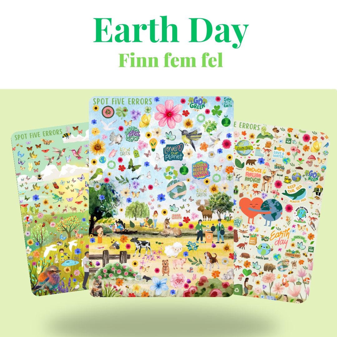 Earth day - finn fem fel