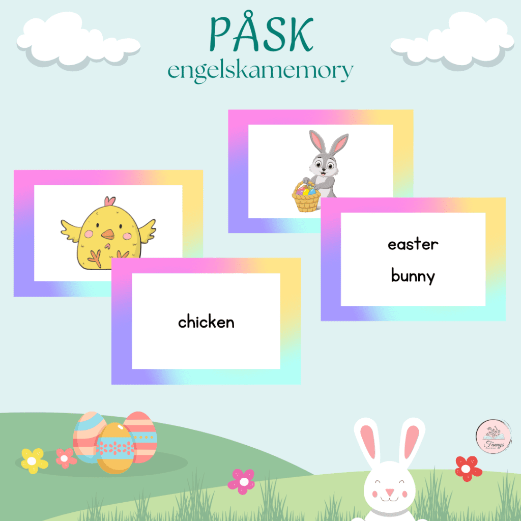 Engelskamemory påsken