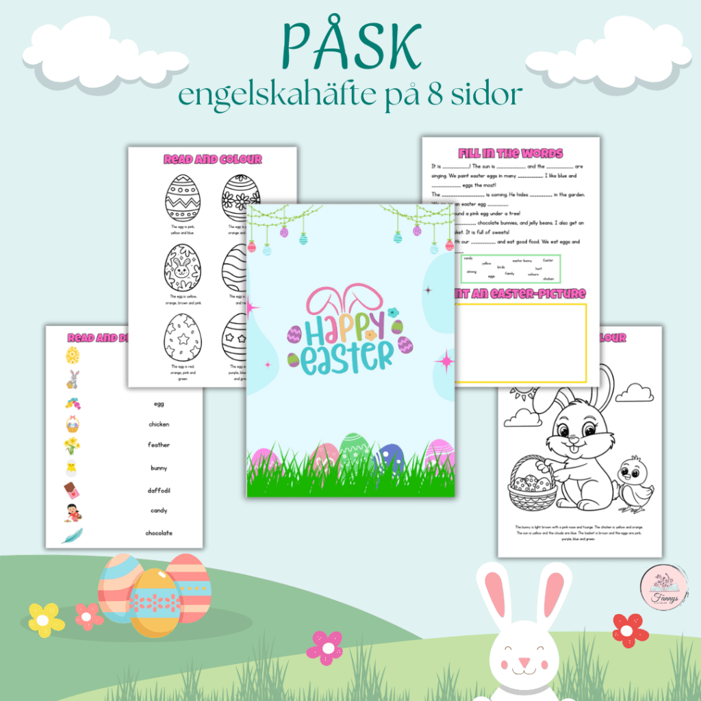 Engelskahäfte om påsken