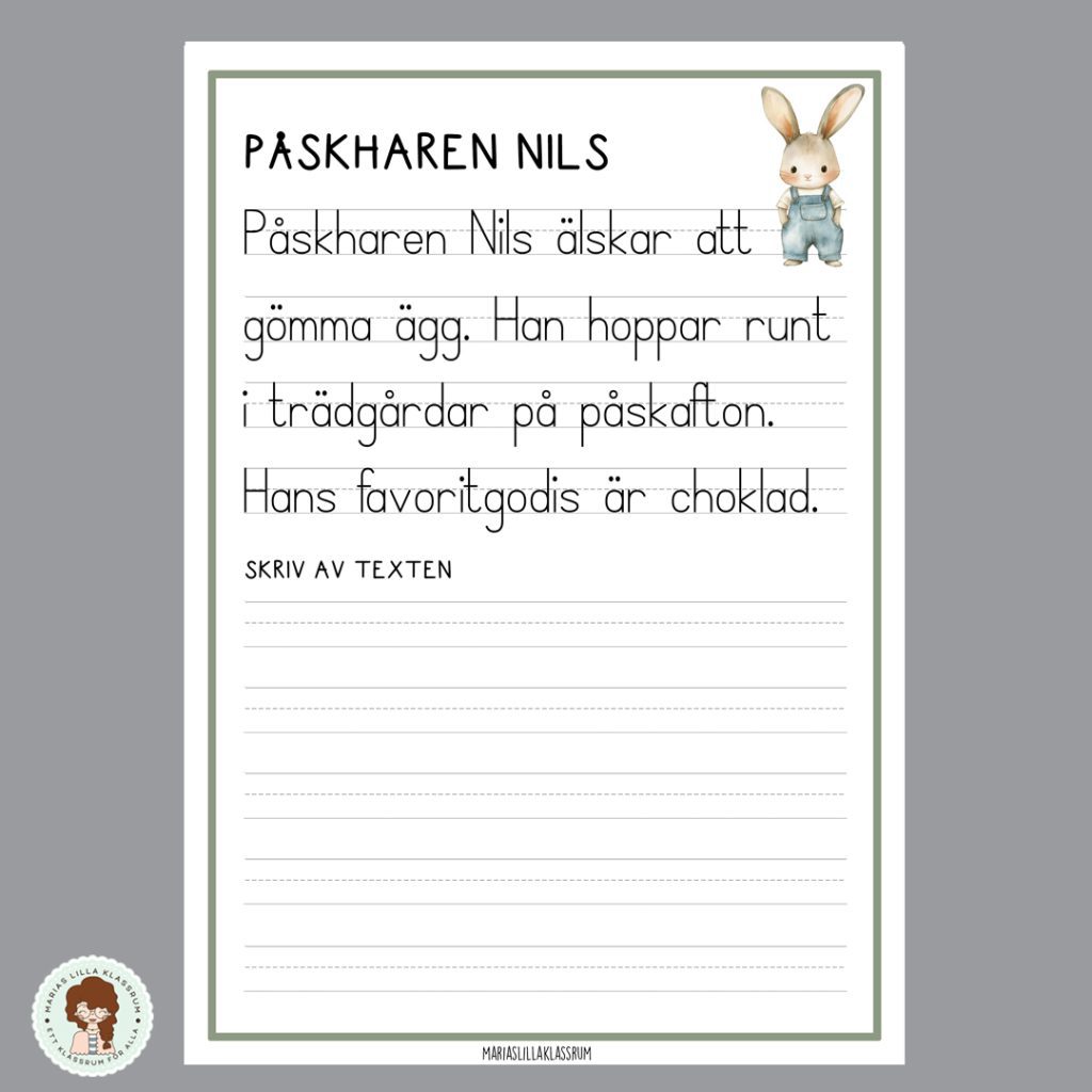 välskrivning – 9 stenciler