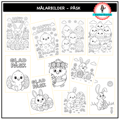 Målarbilder - påsk