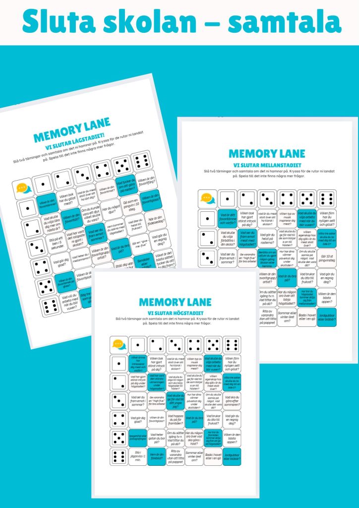 Memory lane – skolavslutning