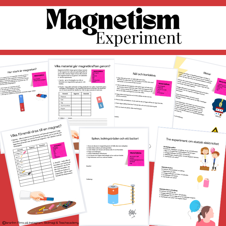 Magnetism – experiment