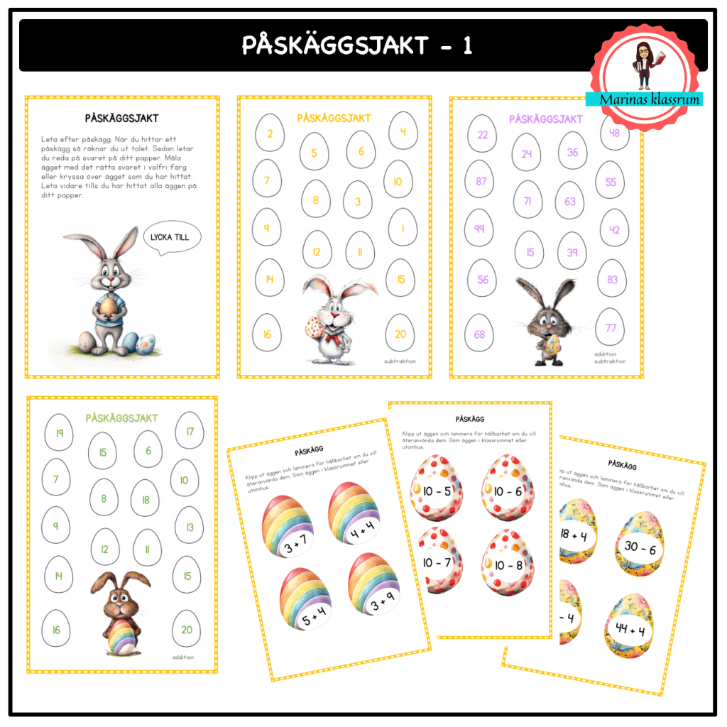 Påskäggsjakt – 1