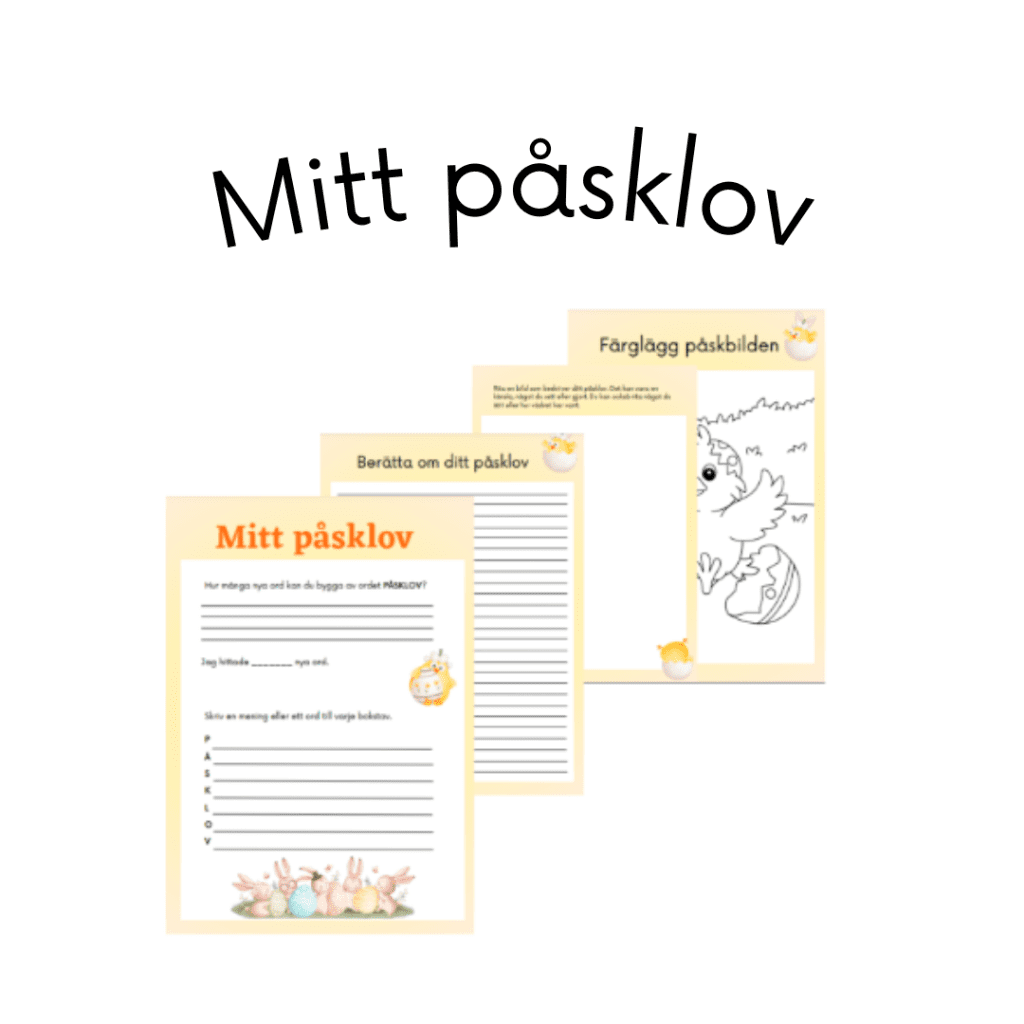 Mitt påsklov