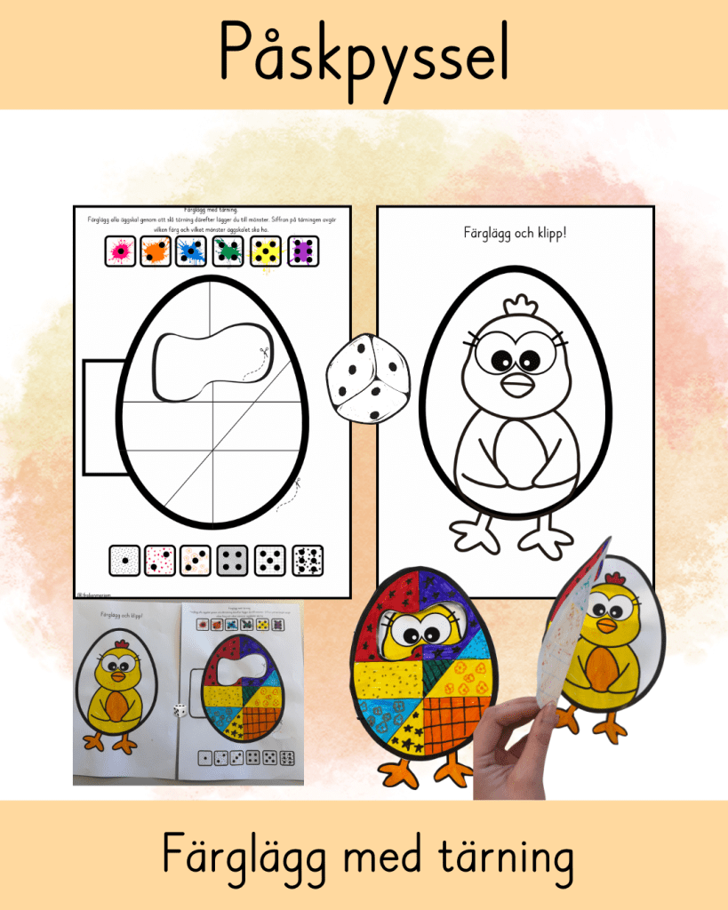 Påskpyssel-kyckling