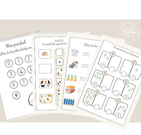 Jag lär mig siffror