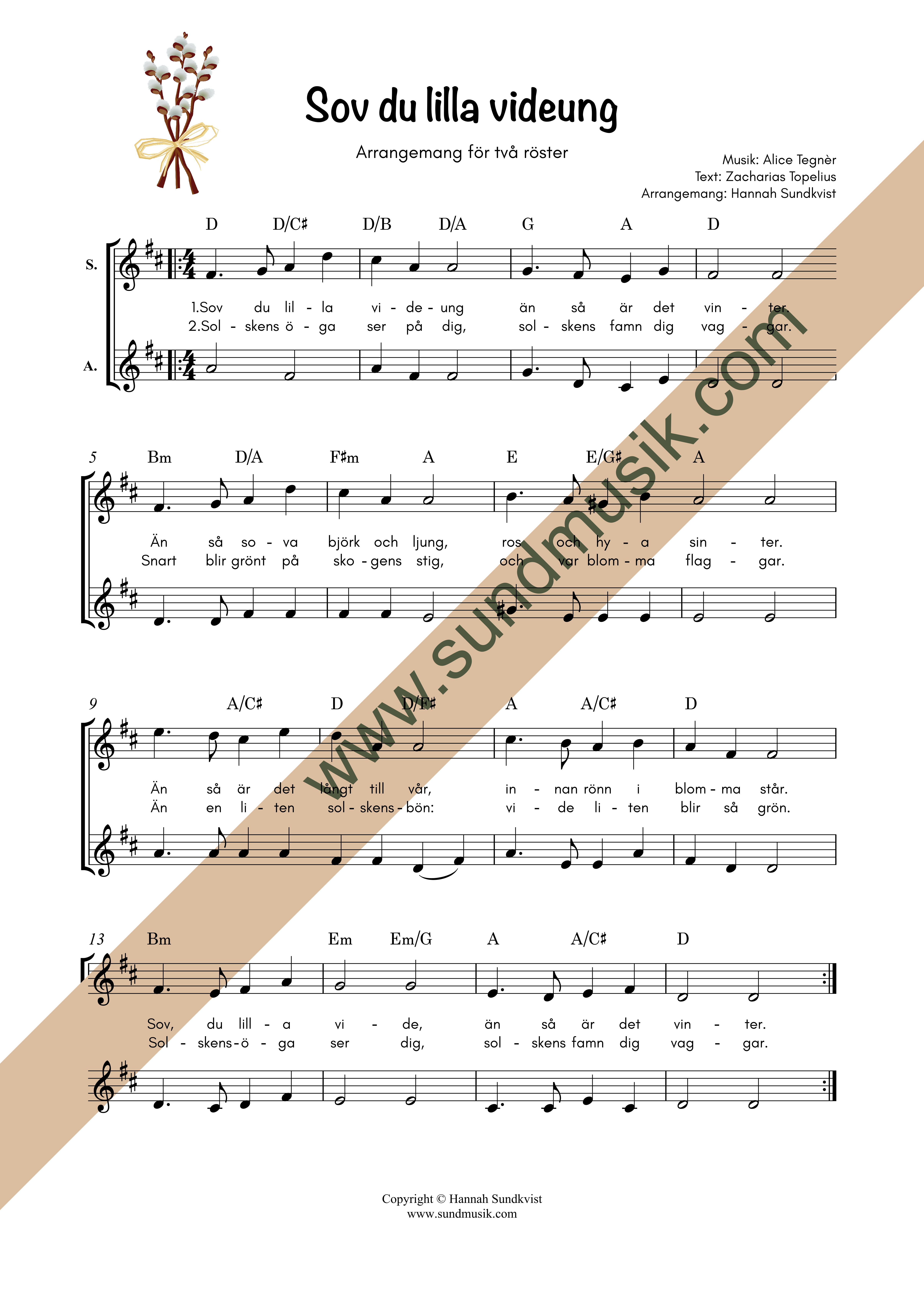 Sommar- och vårsånger för unga sångare